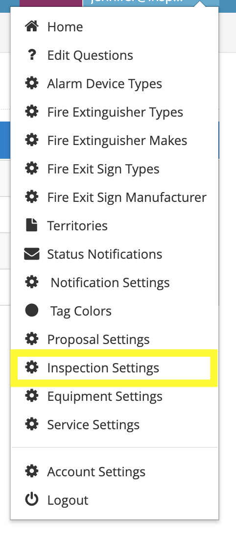 How To Setup Inspection Types – Inspect Point Help Desk