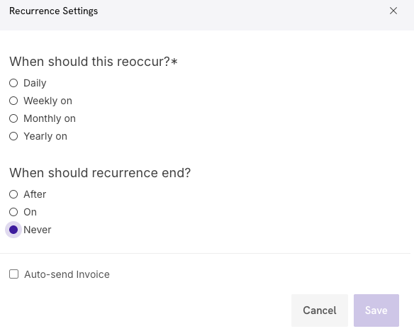 How to Create and Manage Recurring Invoices – Inspect Point Help Desk